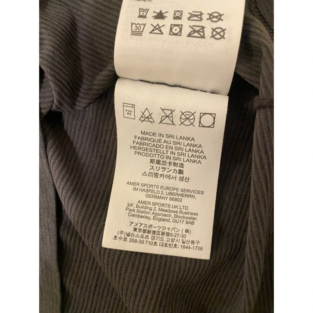 Arcteryx Cormac Crewneck Shirt Mens XL Heathered Black Gorpcore Performance